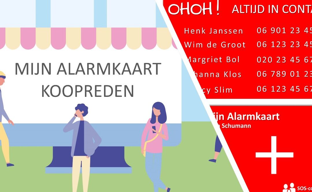 SOS-contactpersoon niet gevonden